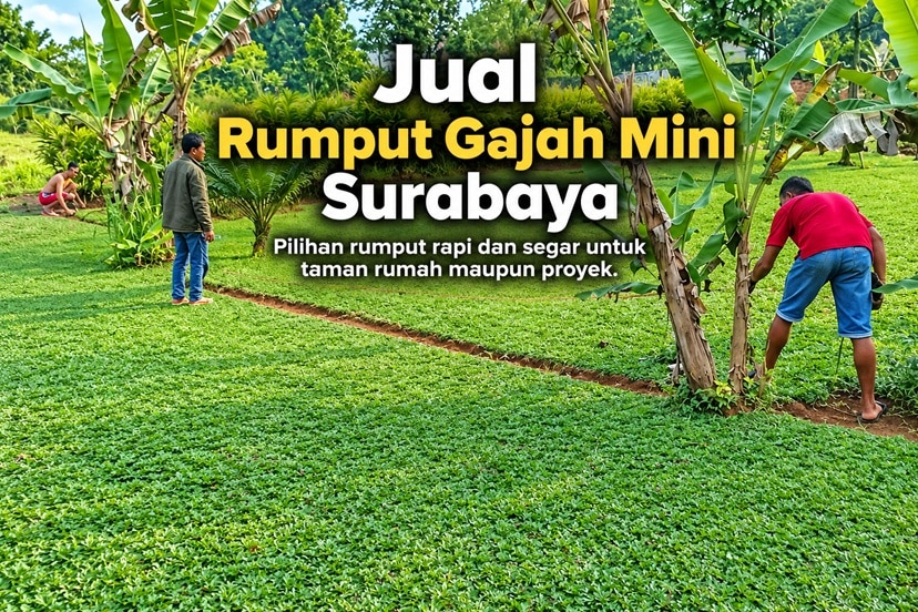 Jual Rumput Gajah Mini Surabaya
